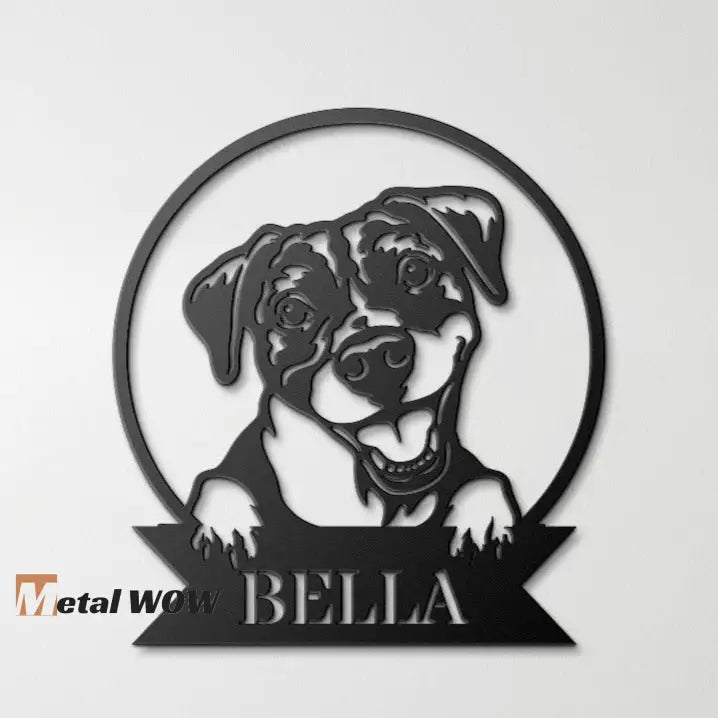 American Pit Bull Metal Sign - Metal WOW