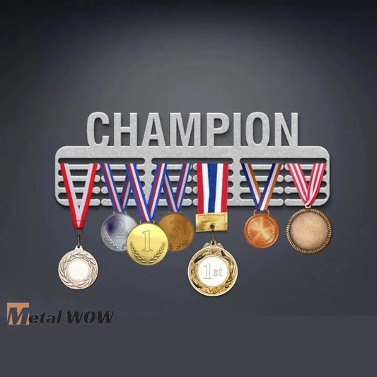 Champion Medal Hanger - Metal WOW
