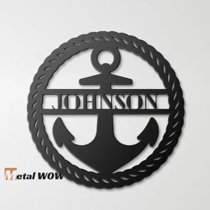 Custom Anchor Metal Wall Art - Metal WOW